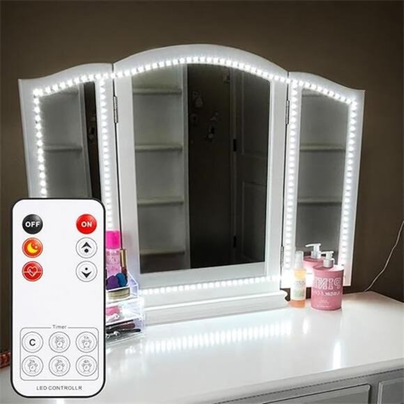 Led Vanity Mirror Lights Kit, 13ft/4M 240 LEDs Make-up Vanity Mirror - Picture 7 of 7